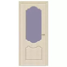Полотно дверное Милана ДОФ 800 беленый дуб ПВХ