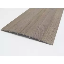 порог одноуровневый (стык) ziber 100*900мм дуб серый