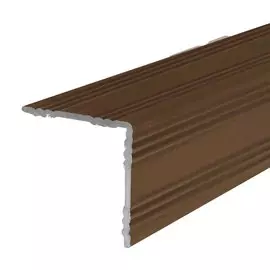 порог угловой (угол) ziber 19*19*900мм медь