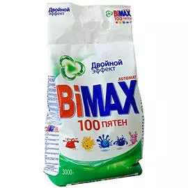 Порошок стиральный BiMax 100пятен Автомат м/у 3кг
