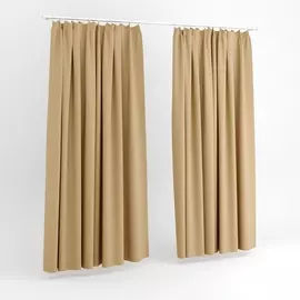 портьера 165*250 на тесьме (блэкаут однотонный 8160 12 коричневый)