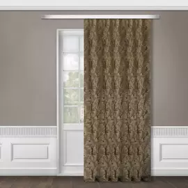 портьера 44768 1.8х2.7м шенилл, коричневый