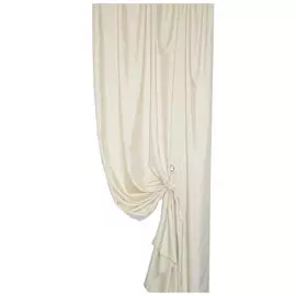 Портьера Однотонная 8152М/4 1,5*2,5м на тесьме шампань