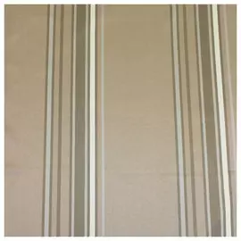 Портьера Полоса 2,0*2,7м, на тесьме оливково-серый на бежевом