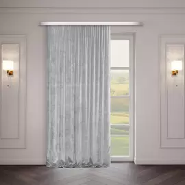 портьера скалея 107330 2х2.8м бархат серый