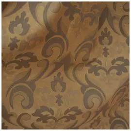 Портьера Вензель 13957/5 1,45*2,7м на тесьме светло-коричневый