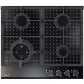 Поверхность газовая встраиваемая Fornelli PGA 60 ARDENTE BL