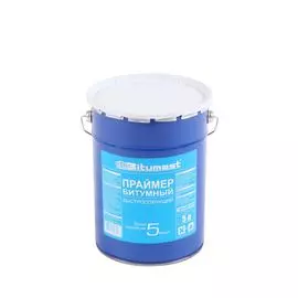 праймер битумный быстросохнущий bitumast, 5 л
