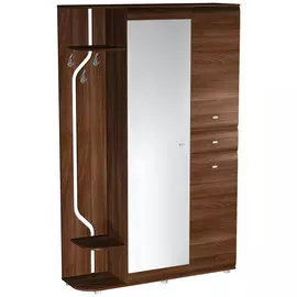 Прихожая Миди Аида табак (1,3*0,37*2,06) универсальная