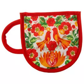 Прихватка Bonita Жар-птица чашка 15*15см