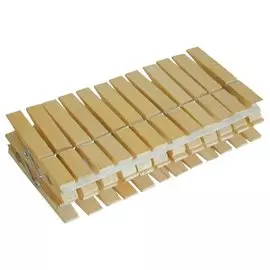 прищепки деревянные 24шт