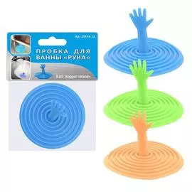 пробка д/ванны "рука" multidom dh34-16