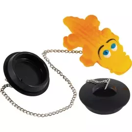 пробка для ванной декоративная "крокодил"