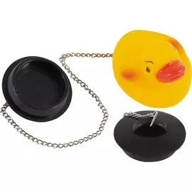 пробка для ванной декоративная "уточка"