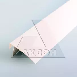 Профиль F-образный 10мм 3,0м белый /С/