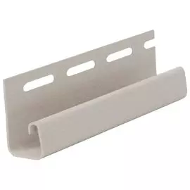 Профиль J FineBer 3.8м белый