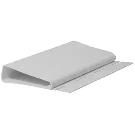 Профиль J FineBer 3.8м широкий белый