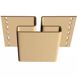 профиль н docke premium, цвет карамель, 3 м