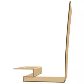 профиль околооконный docke premium, цвет карамель, 3.6 м