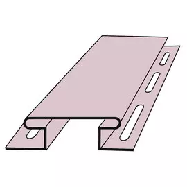 Профиль соединительный 3,05м розовый /АП/