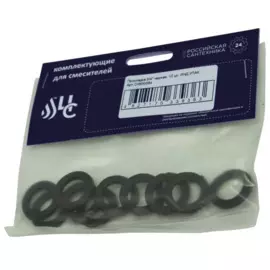 прокладка 3/4" черная, 10 шт. инд.упак.