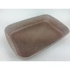 противень утолщенный 400х295х50мм dariis браун-браун п306вв