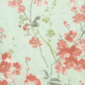 PS-04-05-4 Обои Grandeco (PASTEL FLORALS) (1*12) 10,05х0,53 винил на флизе