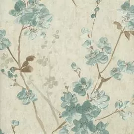 PS-04-72-6 Обои Grandeco (PASTEL FLORALS) (1*12) 10,05х0,53 винил на флизе