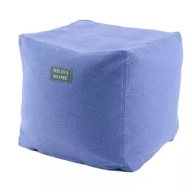 пуф квадрат (синий)