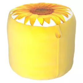Пуф Пенек Подсолнух /0,4*0,4*0,5/
