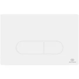 r0115ac oleas? m1 механическая панель смыва, двойной смыв(белая)