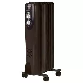 Радиатор масляный Ballu Classic BON/CL-07BR 7 секций /220В, 1,5кВт/ black