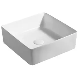 раковина накладная azario 39х39 az41120