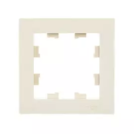 рамка (бежевая, одноместная) se atlasdesign, atn000201