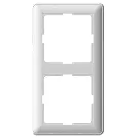 рамка (белая, двухместная) schneider electric wessen w59 kd-2-18
