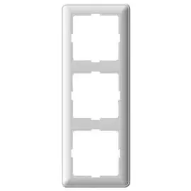 рамка (белая, трехместная) schneider electric wessen w59 kd-3-18