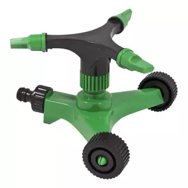 разбрызгиватель вращающийся на w-образной подставке с колесиками hl086