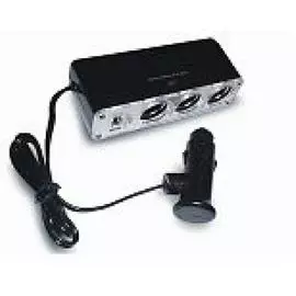 Разветвитель прикуривателя 12/24 (на 3 выхода+USB) CS313U