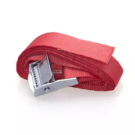 Ремень креп.с зубч.зажим.25мм х1,5м полиэст (200 кг)