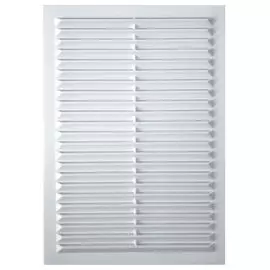 решетка вентиляционная пвх 170*240мм (без фланца) белая, моск.сетка, неразъёмн., 1724с, эра