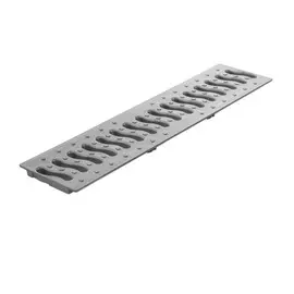 решетка к лотку ecoteck цвет металлик, 49 х 13 см