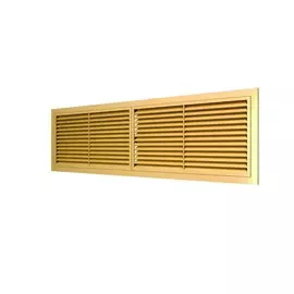 решетка вентиляционная переточная абс 455х133, бежевый, 4513рп