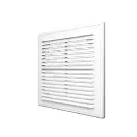 решетка вентиляционная вытяжная абс 208х208, белый, 2121р