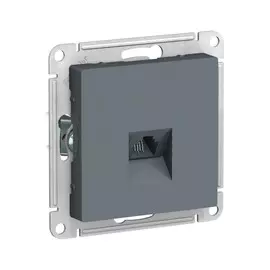 розетка atlasdesign телефонная rj11 механизм грифель atn000781