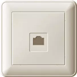 розетка компьютерная rj45 (слоновая кость , 1 пост, с рамкой) schneider electric w59 rsi-152k5e-28