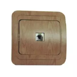 Розетка TF MAKEL Mimoza N дуб/дуб 24214