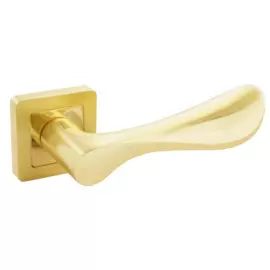 ручка дверная аллюр арт "киану" sb (12266) матовый золото