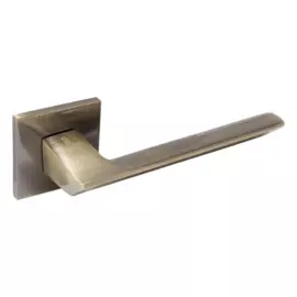 ручка дверная аллюр арт "селена" ab (13780) бронза