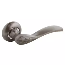 ручка дверная аллюр арт "шэрон" mbn (12449) графит