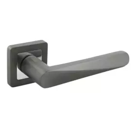 ручка дверная аллюр арт "ума" mbn (12616) графит